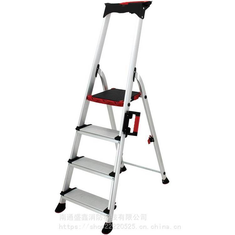 金锚AO153-104铝合金工作梯 欧标工作梯具 防滑脚垫