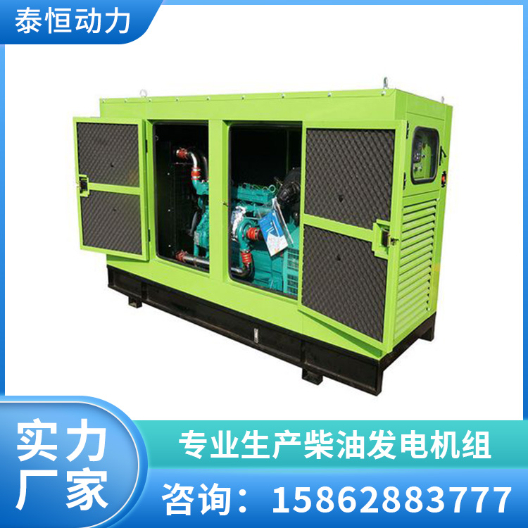 工厂生产静音发电机 30KW静音箱发电机组 节能快速