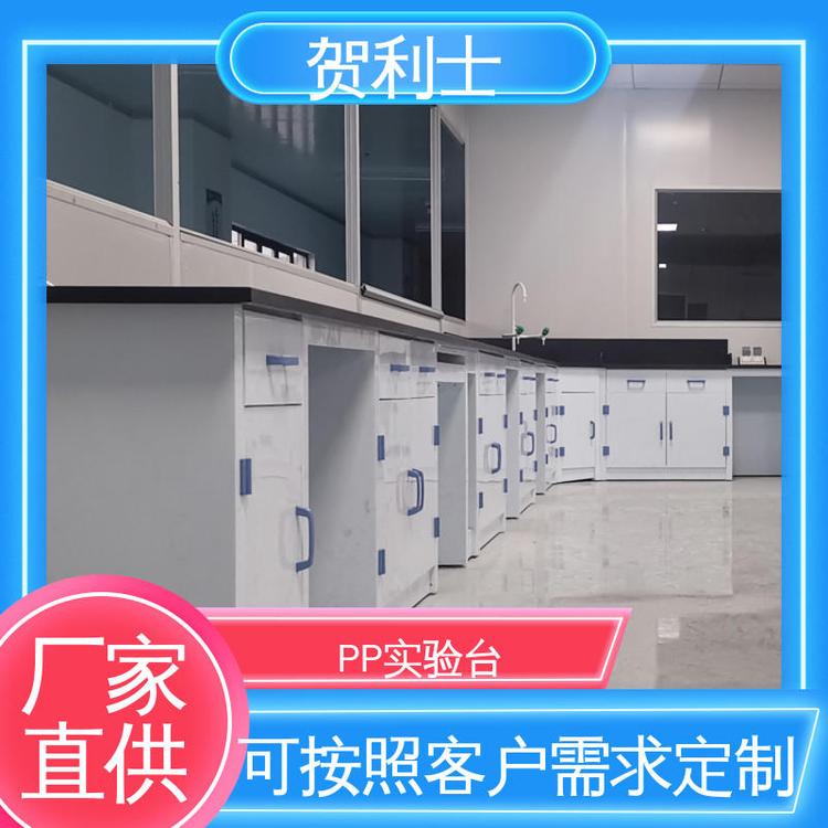 贺利士 食品药品生产研发 按需定制 耐酸碱实验室边台 PP实验台