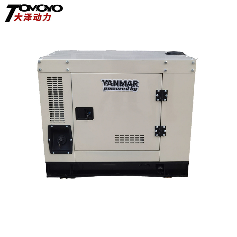YANMAR大泽洋马柴油发电机YMZ-2200 10/12/15/20KW四缸水冷 小尺寸