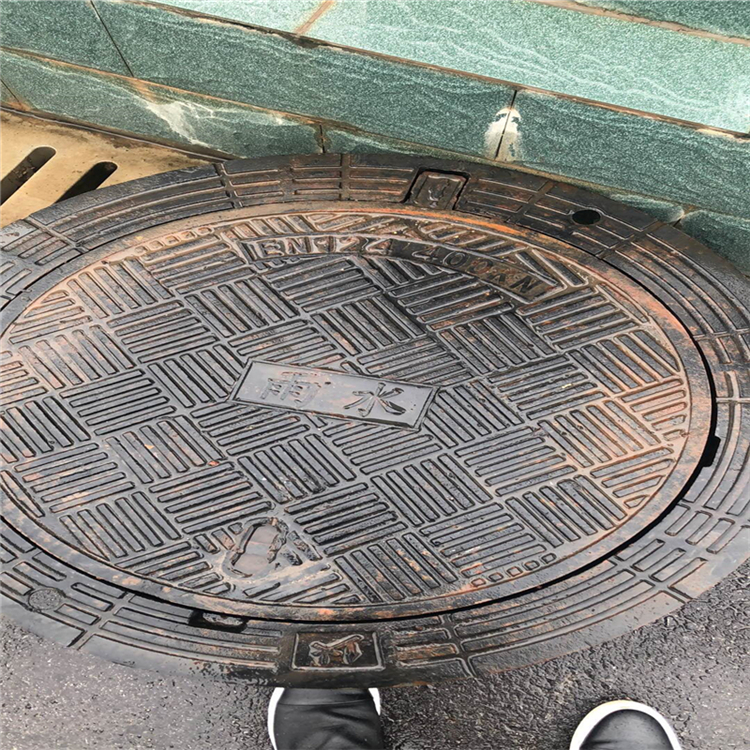 广创 球墨铸铁井盖 检查井雨水电缆沟盖排水沟盖板树脂复合篦子
