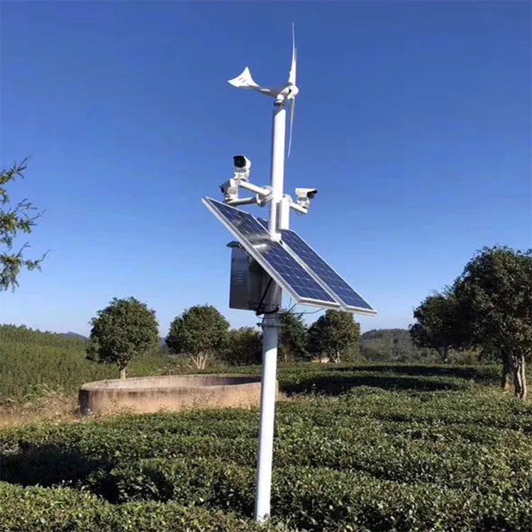 4G光伏太阳能监控系统 云台旋转智能跟踪球机 太阳能板发电系统