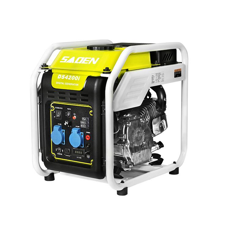 萨登3200W开架式汽油发电机全铜机芯RGM3500IE型号