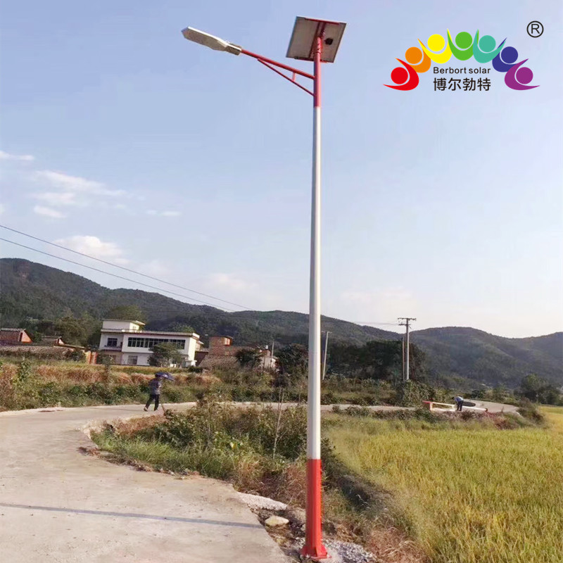 博尔勃特LED中国结路灯杆乡村振兴道路照明太阳能路灯厂家批发