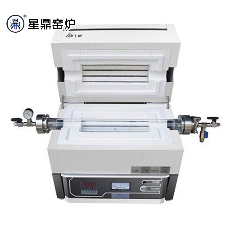 实验室管式炉 1400度 单温区四通道 四面加热