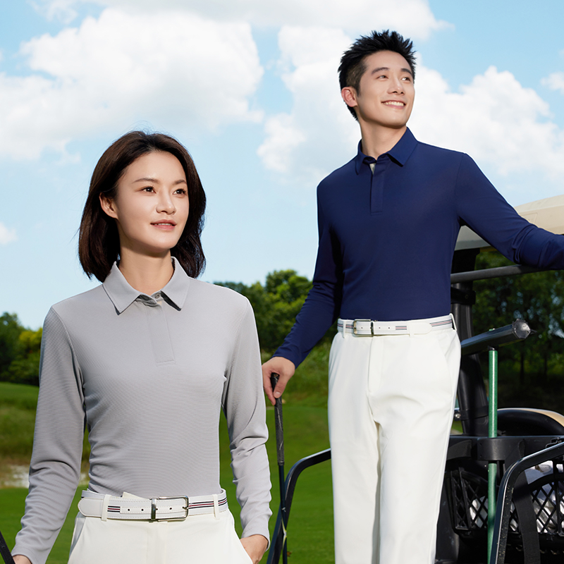 长袖POLO衫纯色翻领工作服企业文化广告衫厂服定做工衣