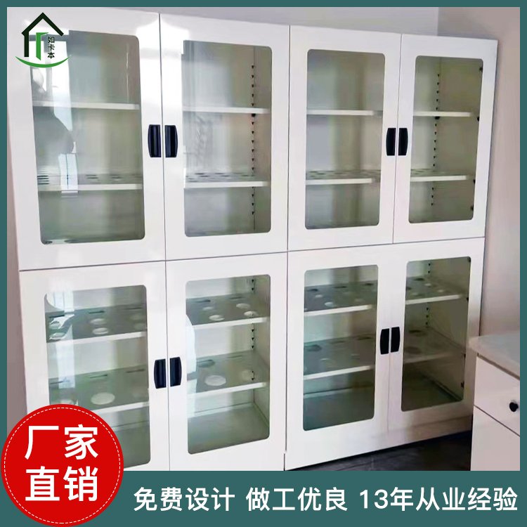 如卡本净化科技实验室器皿柜 试剂柜 全钢药品柜 试验仪器柜
