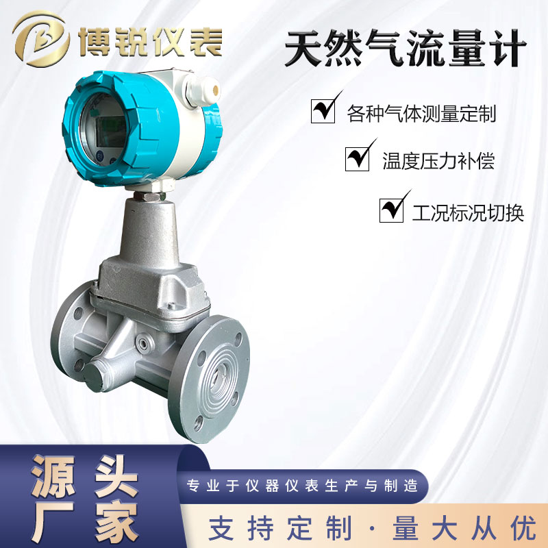 博锐 高炉煤气测量 旋进漩涡流量计 稳定可靠 贸易结算 厂家直发
