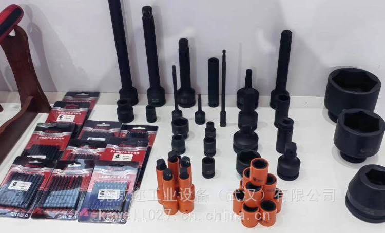 台 湾工业级风动铬钼钢套筒克威迩K60717006 3/8接杆式套筒扳手g