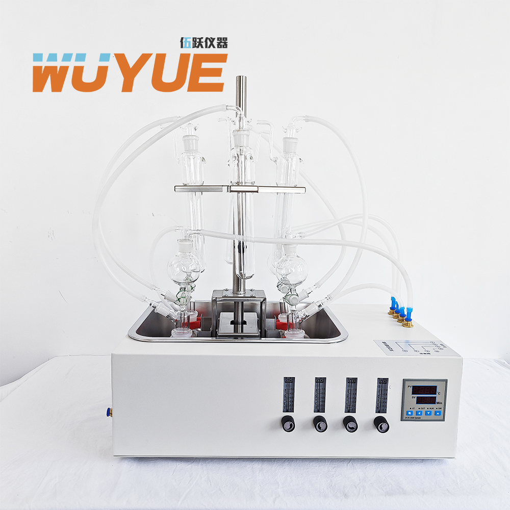 伍跃仪器 数字显示水质吸收装置 硫化物酸化吹气仪