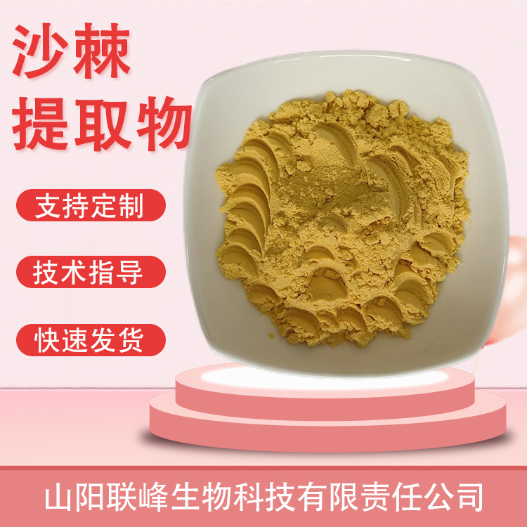 沙棘提取物 食品饮料原料 沙棘黄酮 植物提取物 支持多规格
