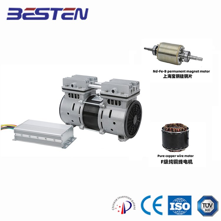 5L7L 8L无油空气用于制氧机德国压缩机实验用设备12V 24V 36V 48V