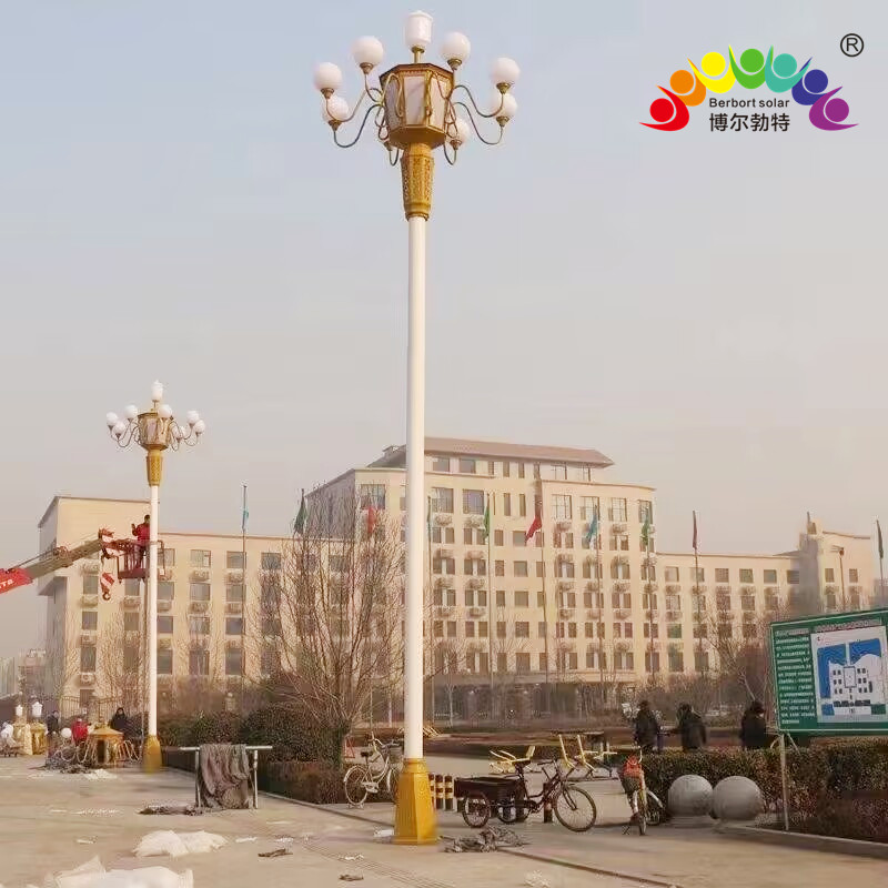 市政道路照明玉兰灯 LED投光灯中华灯厂家博尔勃特