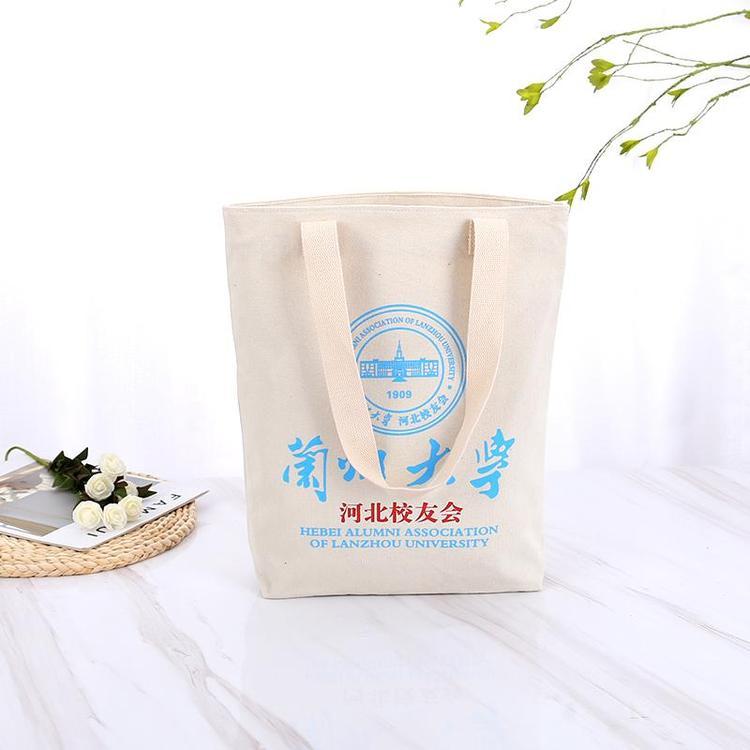 富源时尚帆布袋环保棉布手提袋学生培训订做女单肩包购物可印制logo文案广告工厂直销