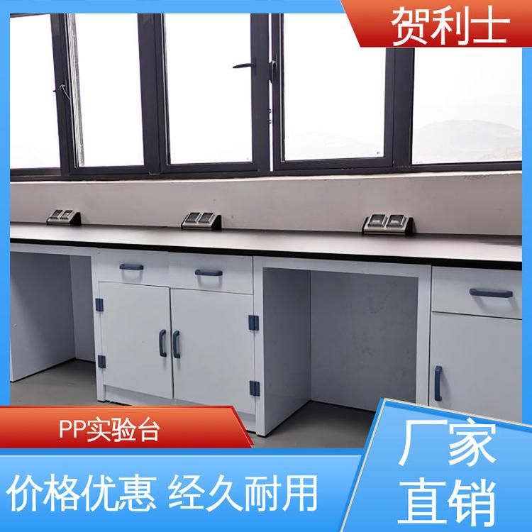 贺利士 pp化工厂实验室 PP实验台柜 适用有机实验室 按需定制加工