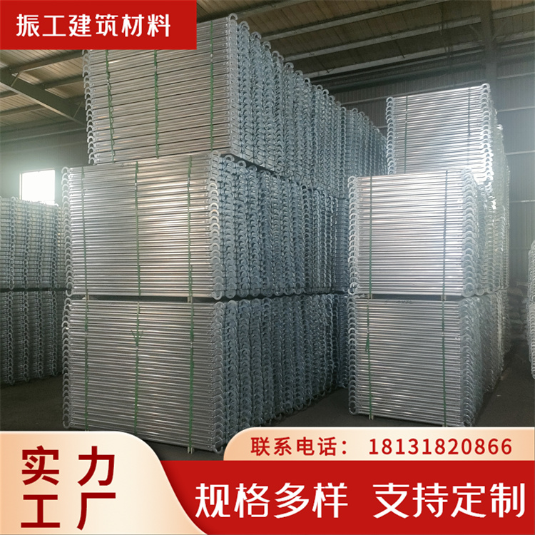 镀锌钢跳板 轻便式建筑外架脚踏板 防滑防腐耐磨 低重量高强度