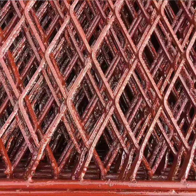 建筑用钢芭网80*100 双合益建筑爬架工地外架脚踏网