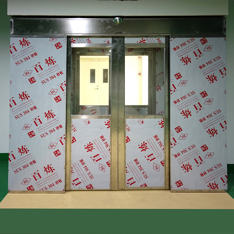 智能操控单人双吹隐藏风淋门 不锈钢风淋室生产厂家 自动风淋通道