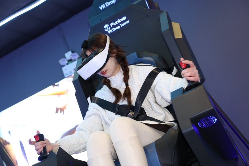 幻影星空vr极限飞行射击设备VR跳楼机 3.5平米占地面积