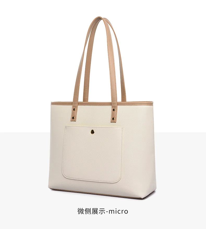 AG807单肩女士公文包上 海厂家定做电脑包14 15.6寸 托特电脑手提包