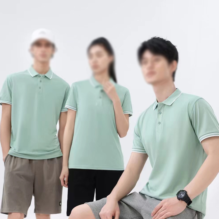 班服订做 工作服polo衫 翻领短袖 夏工装批发厂