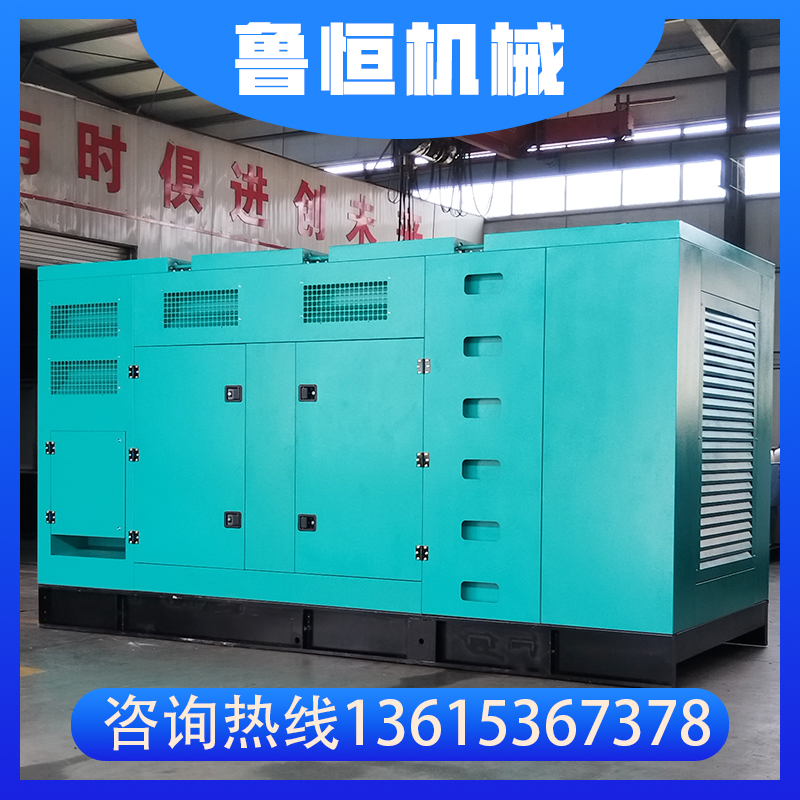 潍柴500kw静音发电机组 商场小区办公楼应急备用电源 支持定制