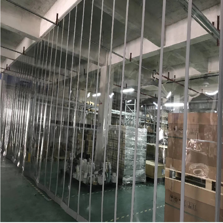 磁吸门帘 透光pvc 自产自销 可定制 面料主成分含量PVC 悬挂式