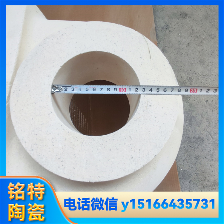 白色匀料筒 玻璃窑炉用石英匀料盆 抗玻璃液侵蚀 铭特陶瓷