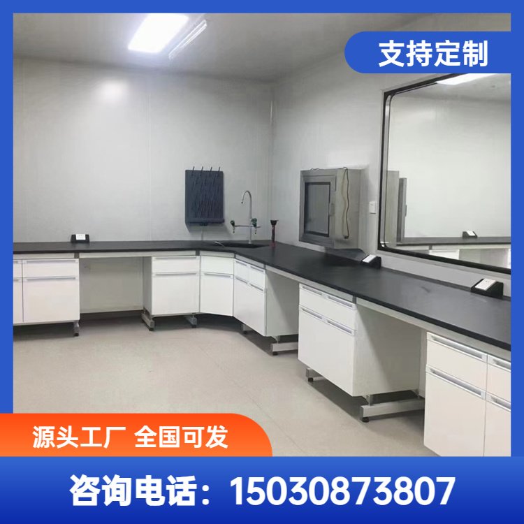 独立全钢实验台 边台 实验室工作台 耐酸碱腐蚀 质量保障