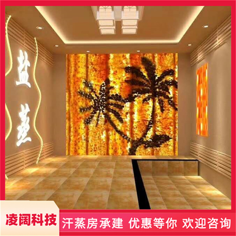 凌阔科技 中型 防火能量泥盐蒸房 实用耐用 方便操作 上门施工
