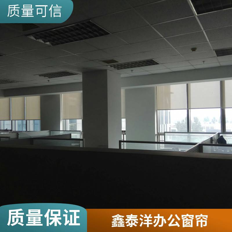 办公窗帘 卷帘厂家鑫泰洋 户外电动遮阳帘 定做安装