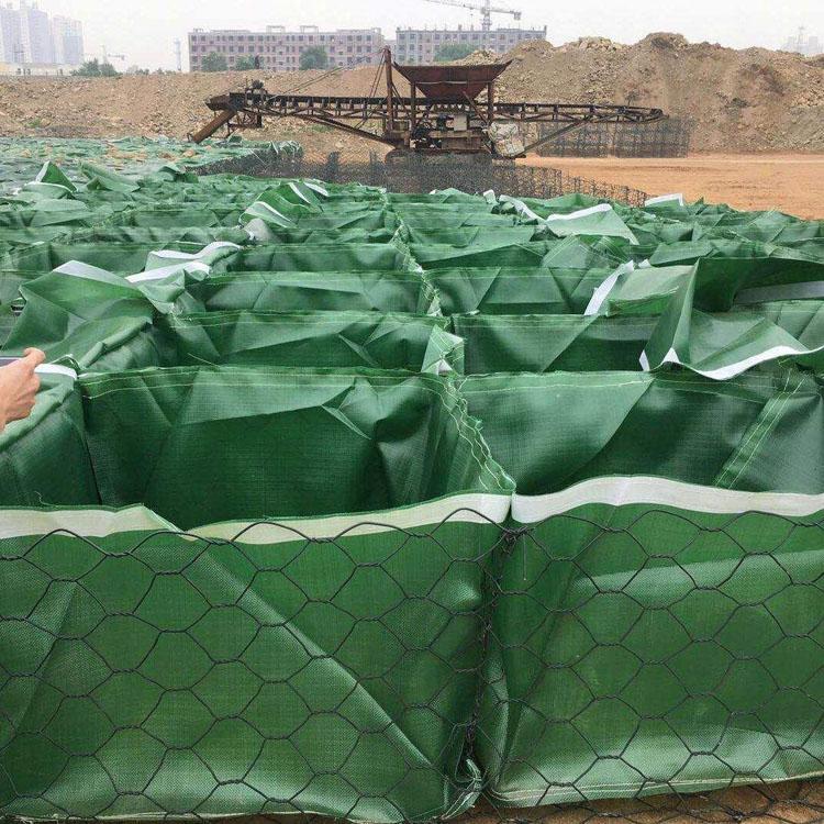 高韧土工袋技术参数、土工固袋、PET是石笼袋、单丝单经编织