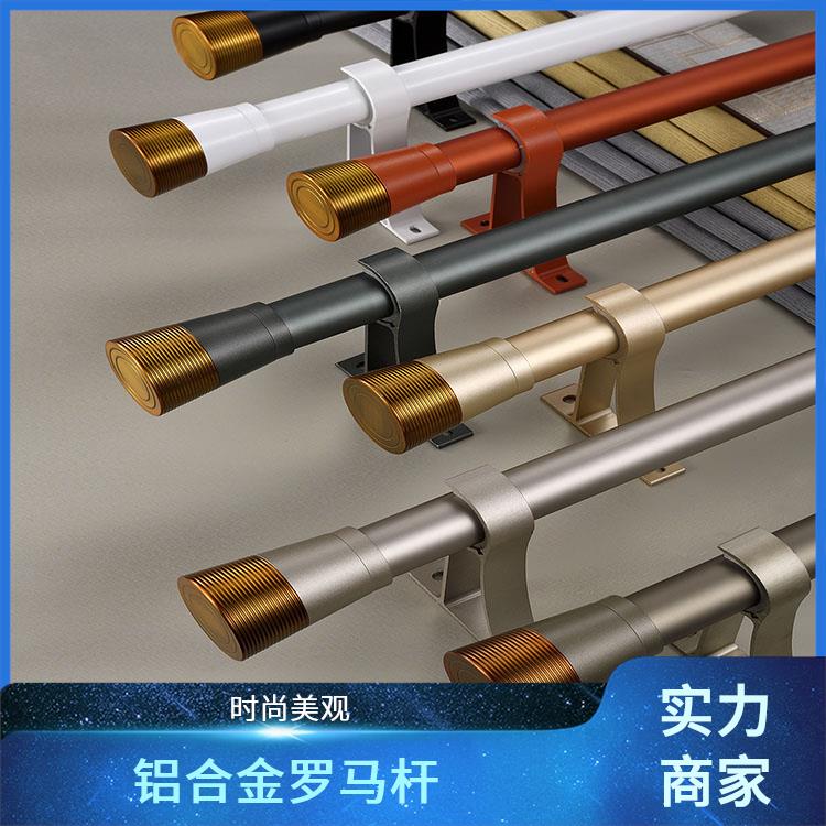 骏派窗帘杆静音罗马杆餐厅商场易安装厂家销售
