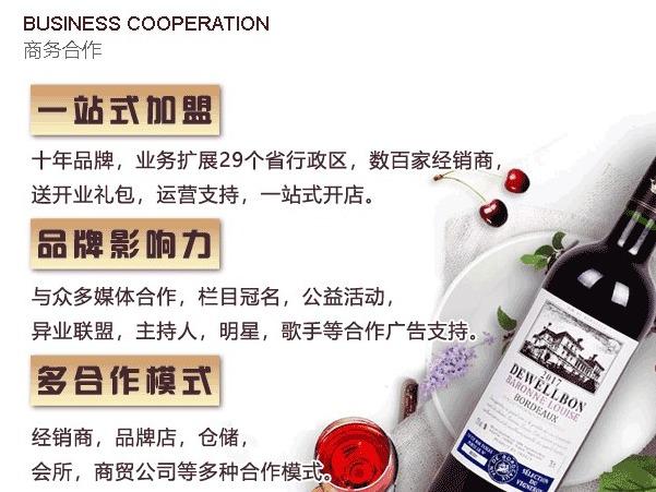 德威堡 DEWELLBON 1798 红酒代理
