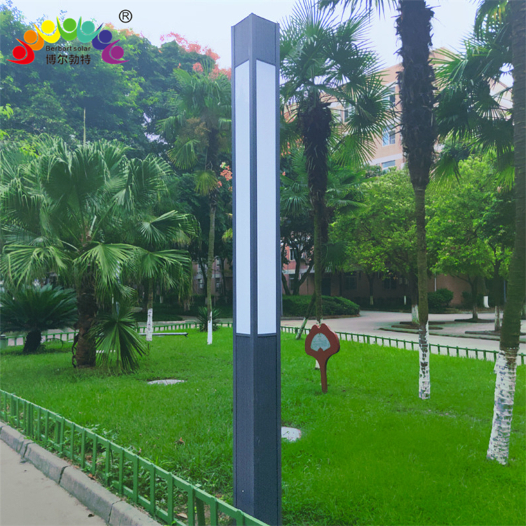 博尔勃特LED路灯杆广场园区学校道路照明太阳能景观灯庭院灯厂家