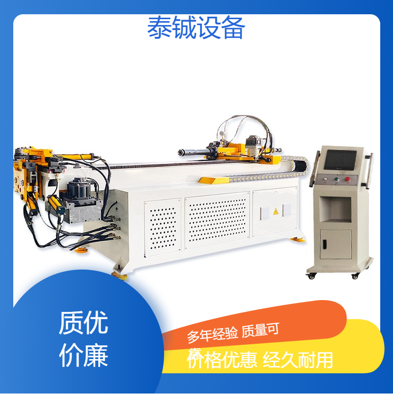 泰铖伺服弯管机DW38CNC-2A-1S九轮打弯机可定制