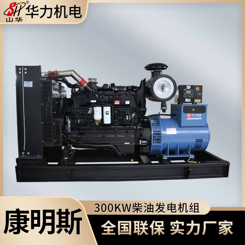 应急备用发电机 康明斯系列300KW柴油发电机组 全新产品