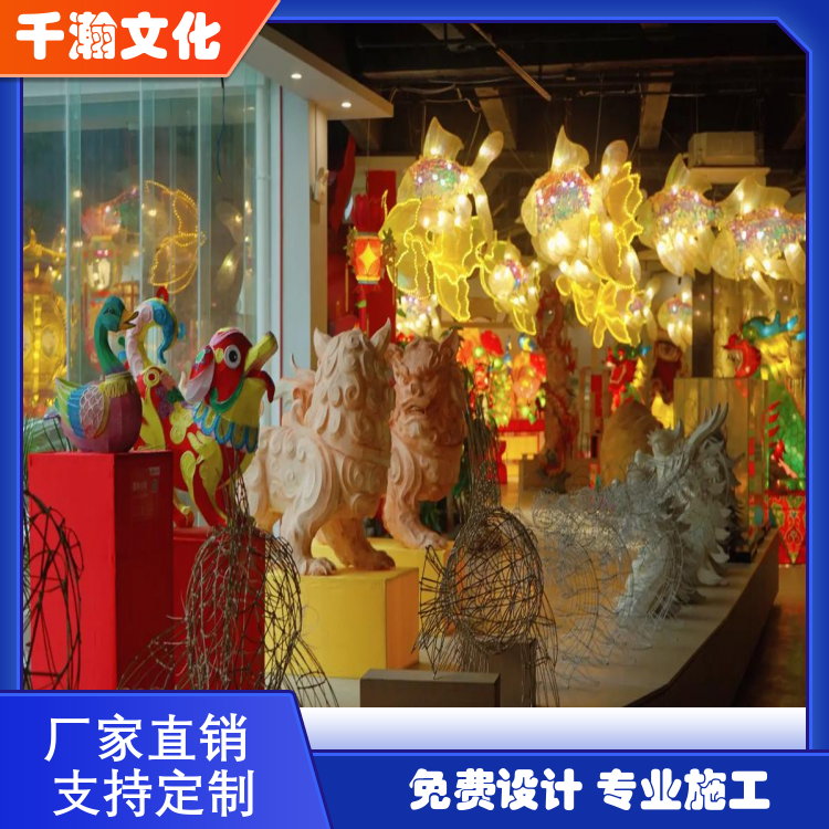 千瀚文化 景观彩灯工程 景区亮化文化 上门布景 厂家供应