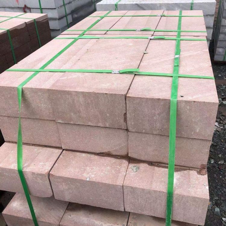加工定制 高粱红蘑菇石 红砂岩材质 规格30X60 货源充足