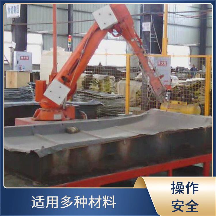 必通 机器人手水切割 灵活性强 维护成本低 可对复杂形状工件加工