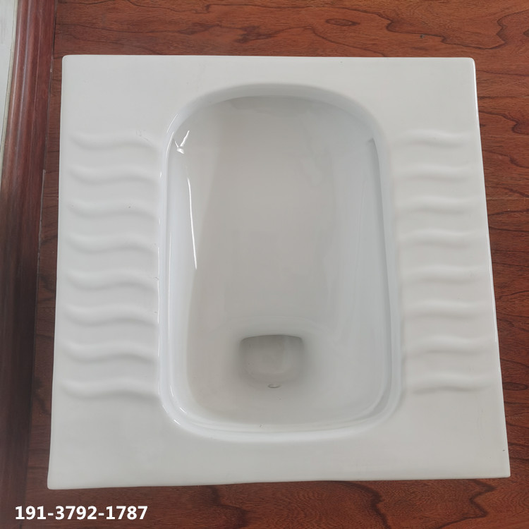 工程带存水弯防臭蹲坑 一体大便器 卫生间洁具 蹲便器
