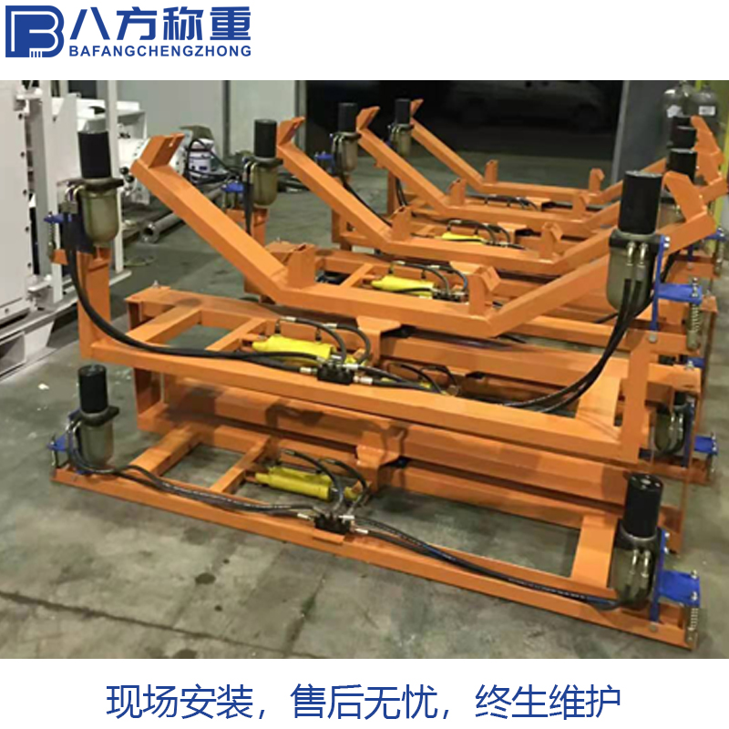 八方称重 焦化厂全自动皮带无源液压纠偏装置 单向上下调偏