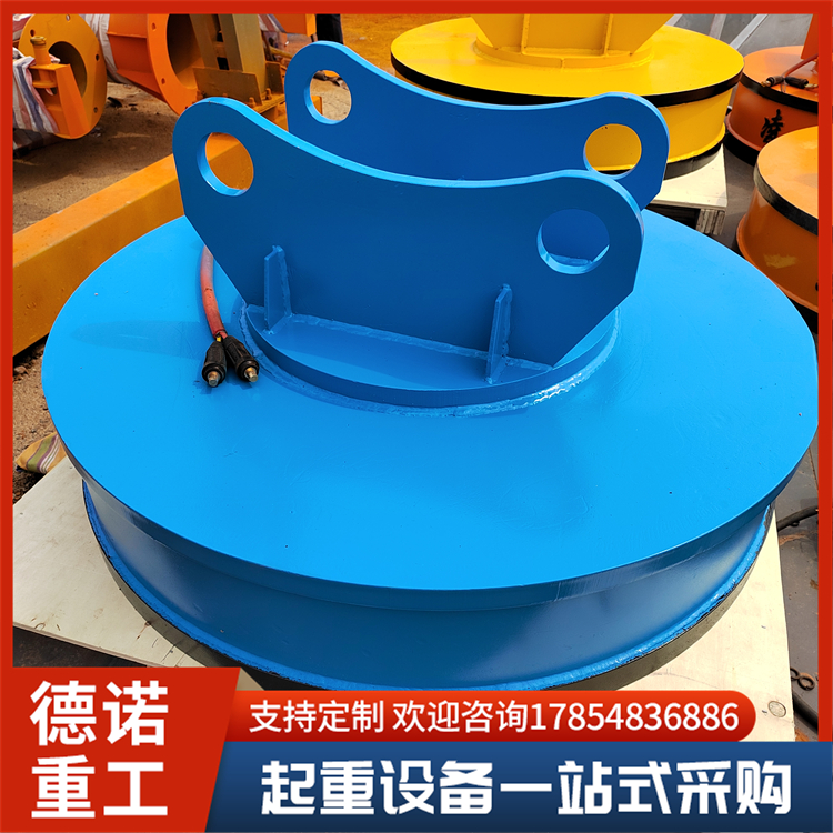 废钢电磁吸盘 高频强磁线圈紧密 经久耐用 德诺重工