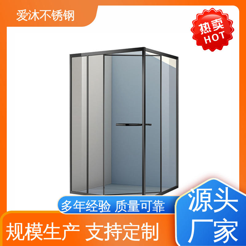 爱沐厂家 玻璃隔断门 淋浴房 全套五金配件 应用广泛