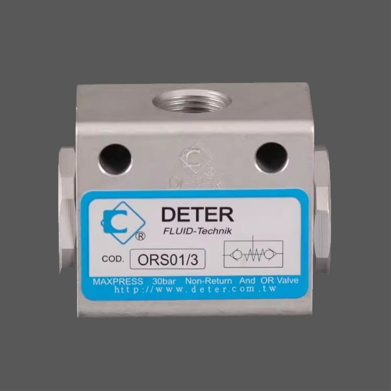 DETER欧境逆止阀ORS01/3-70 ORS01/3-SUS ORS01/3止逆阀