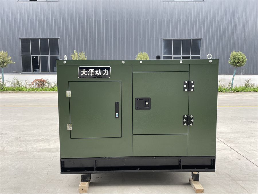 高原高寒地区 大泽动力TO2200ZDR 涡轮增压 20KW静音柴油发电机组