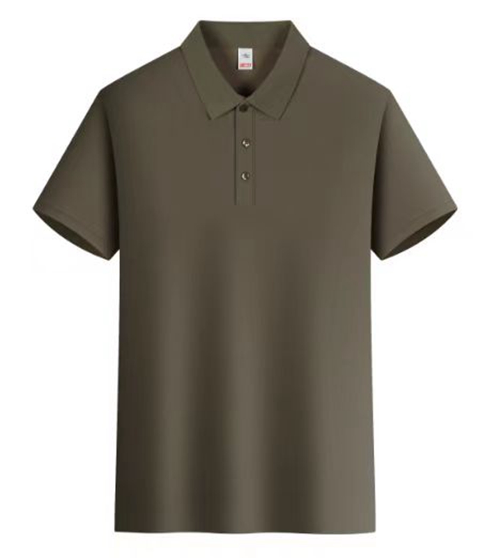 精梳纯棉翻领　夏季工作服定制　短袖翻领ｐｏｌｏ衫　批发企