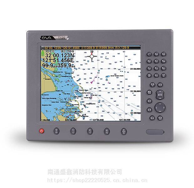 T120赛洋船用GPS 12寸真彩TFT液晶显示屏 导航
