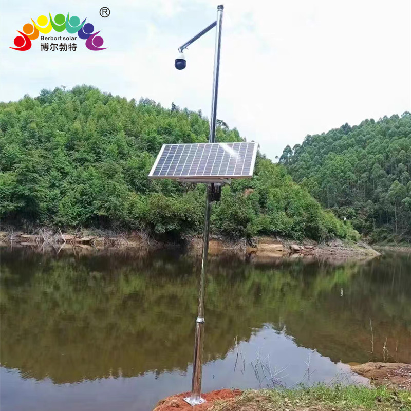 湖 北河道监测太阳能监控供电系统 风光互补离网光伏发电系统厂家