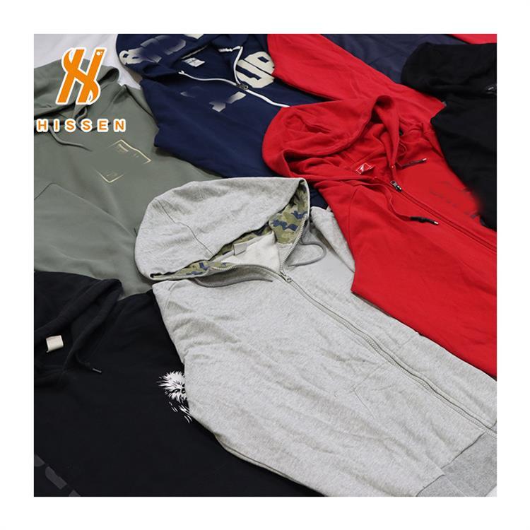 二手衣服外贸直营thriftbrandedusedclothes二手品牌休闲连帽卫衣